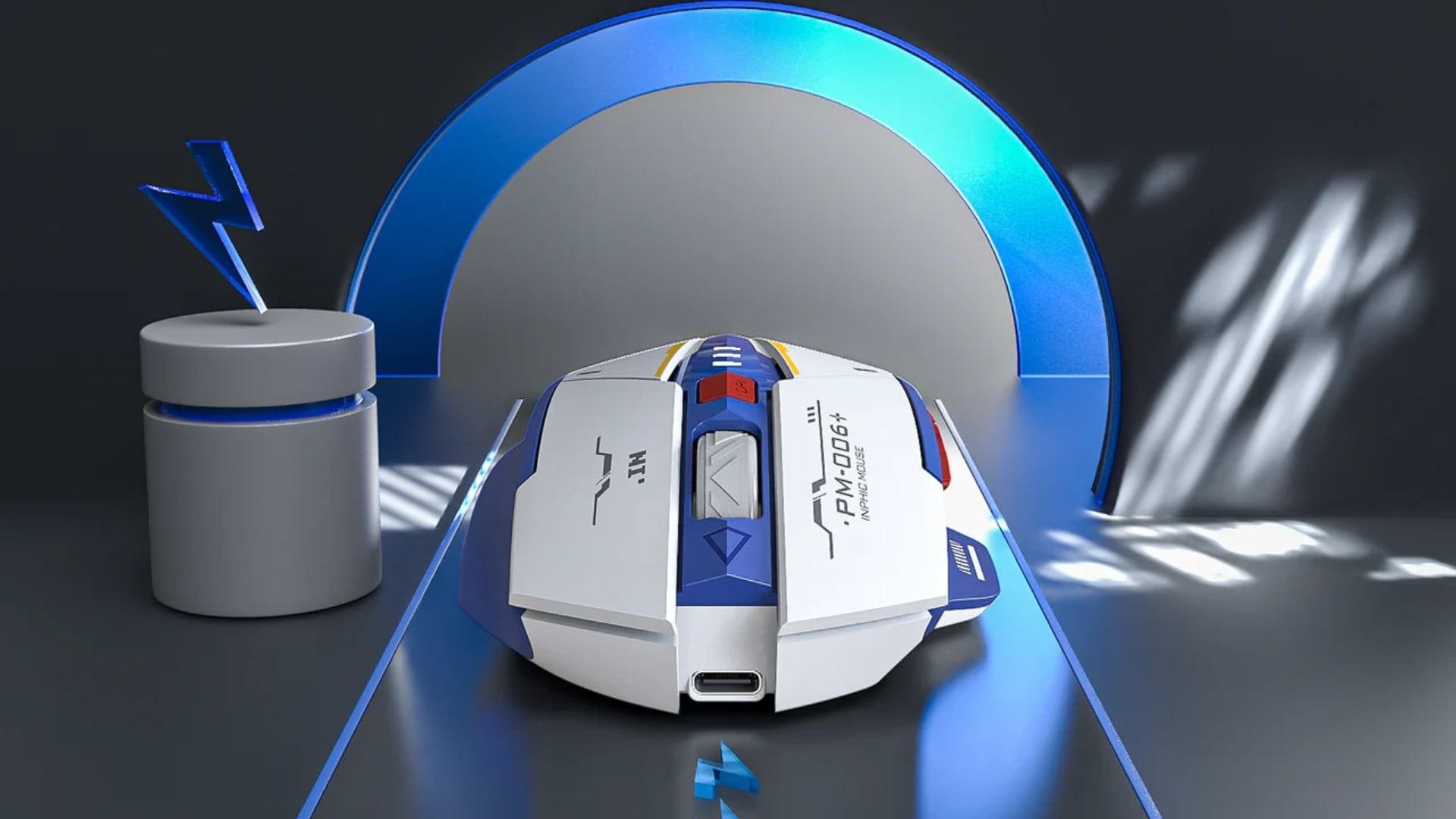 Chuột gaming INPHIC F9 Gundam – Pin 500mAh