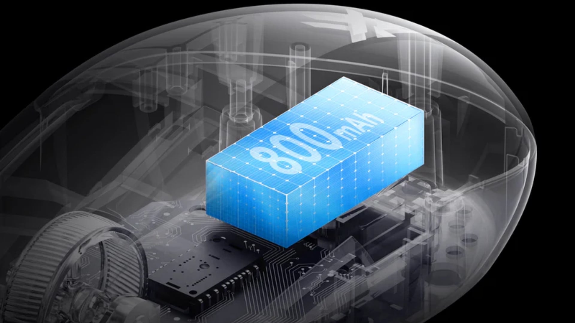 Chuột gaming không dây MCHOSE G3 V2 – Pin 800mAh đáp ứng nhu cầu sử dụng dài ngày