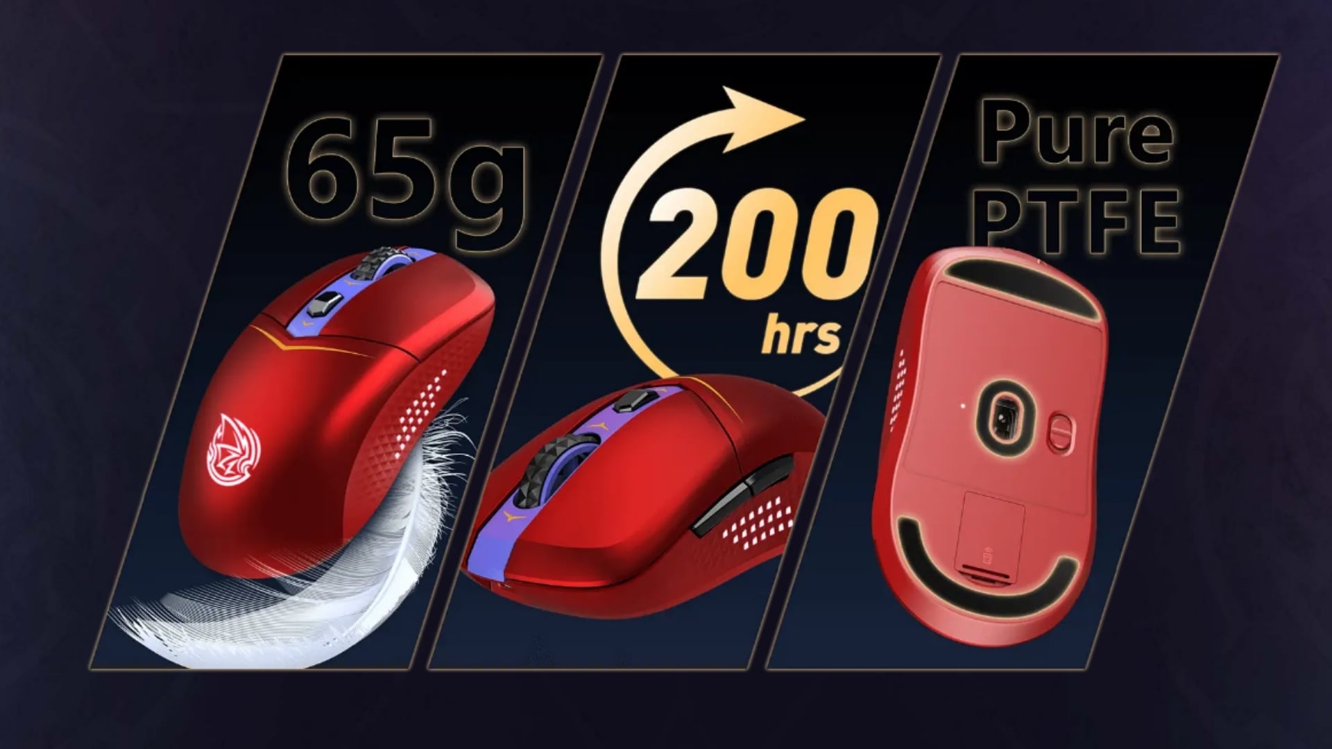 Chuột Gaming Không Dây MSI Versa Wireless MLG Edition Red – Cá tính riêng nổi bật