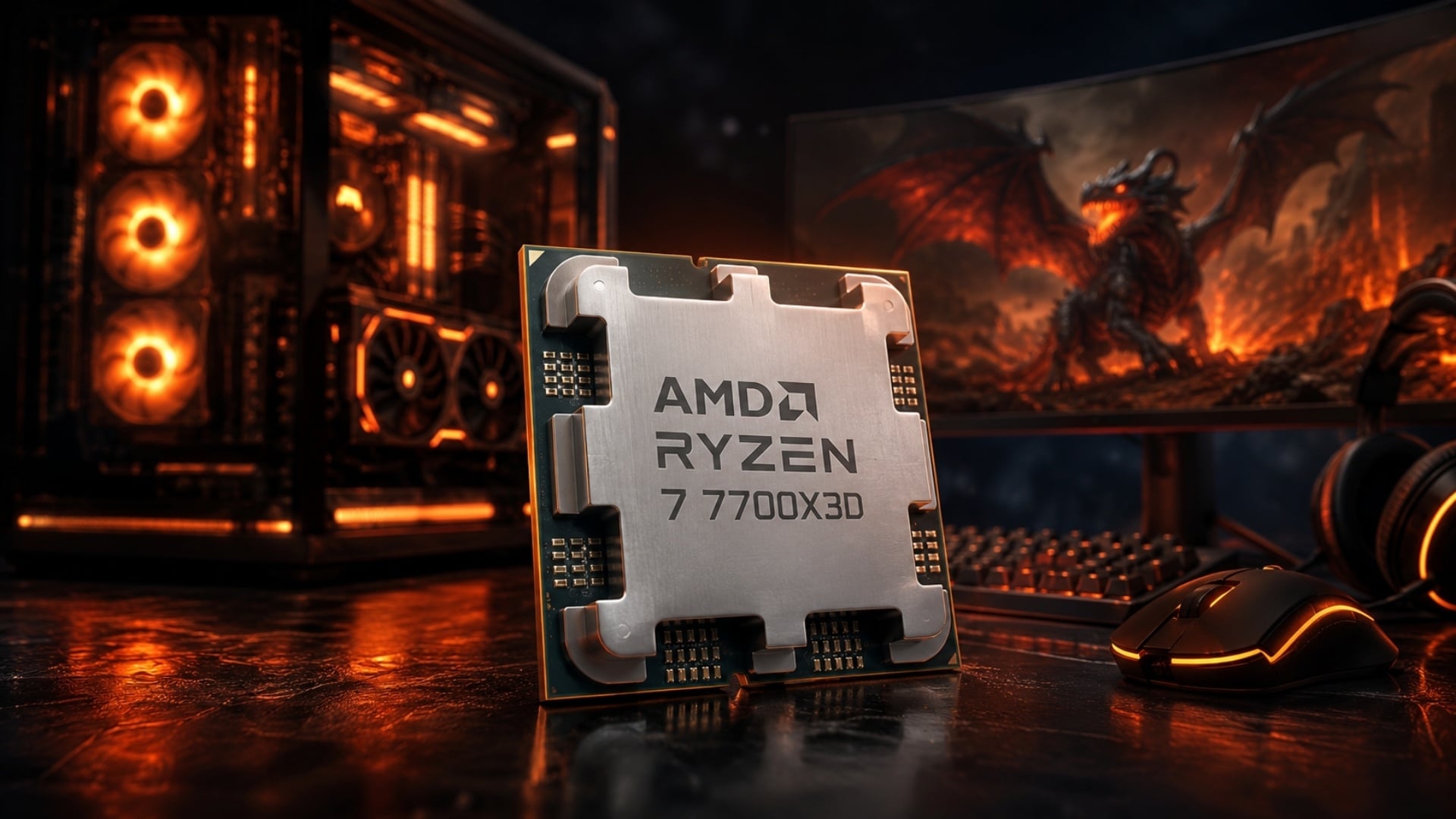AMD công bố Ryzen 7 7700X3D tại Computex 2026