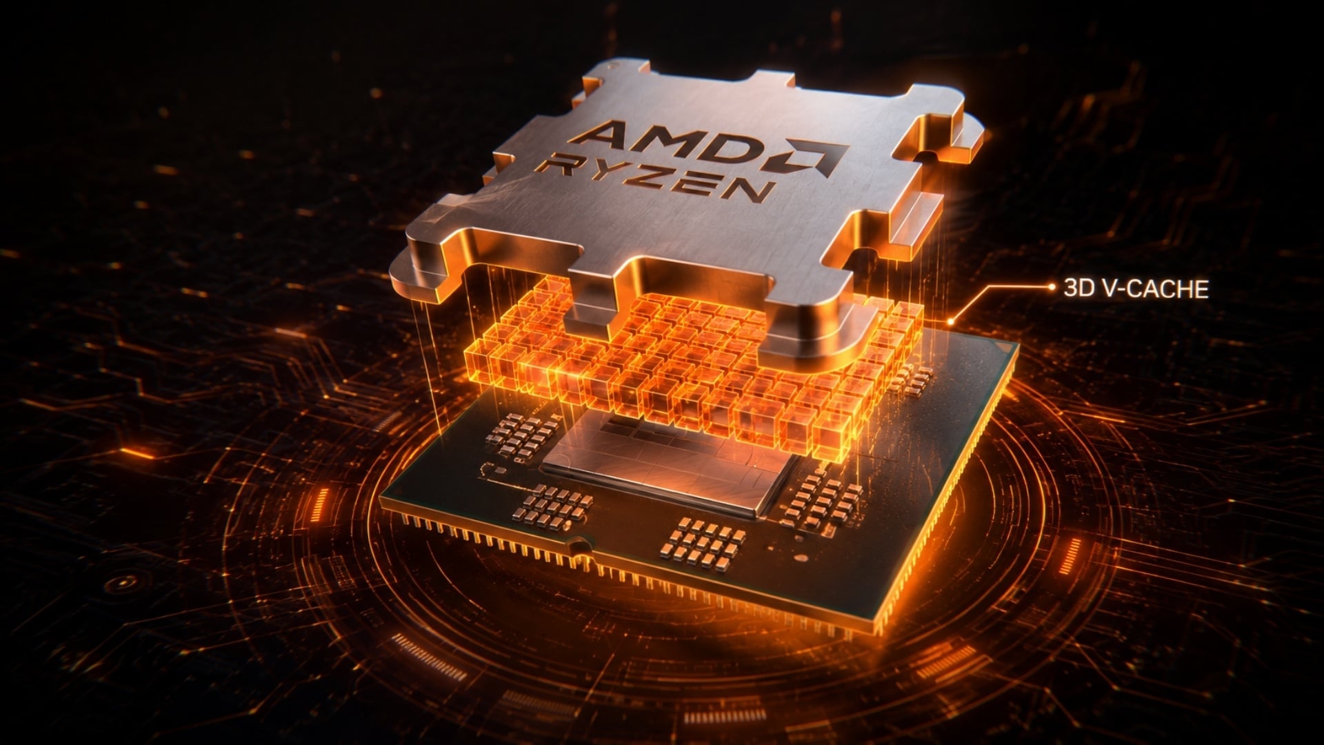 Ryzen 7 7700X3D sử dụng Zen 4 với AMD 3D V-Cache là nền tảng tạo nên lợi thế trong các tác vụ gaming