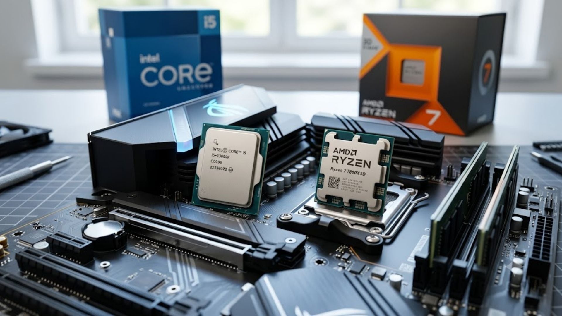 Lựa chọn vi xử lý Intel Core hay AMD Ryzen xây dựng cấu hình cho dàn PC gaming cá nhân