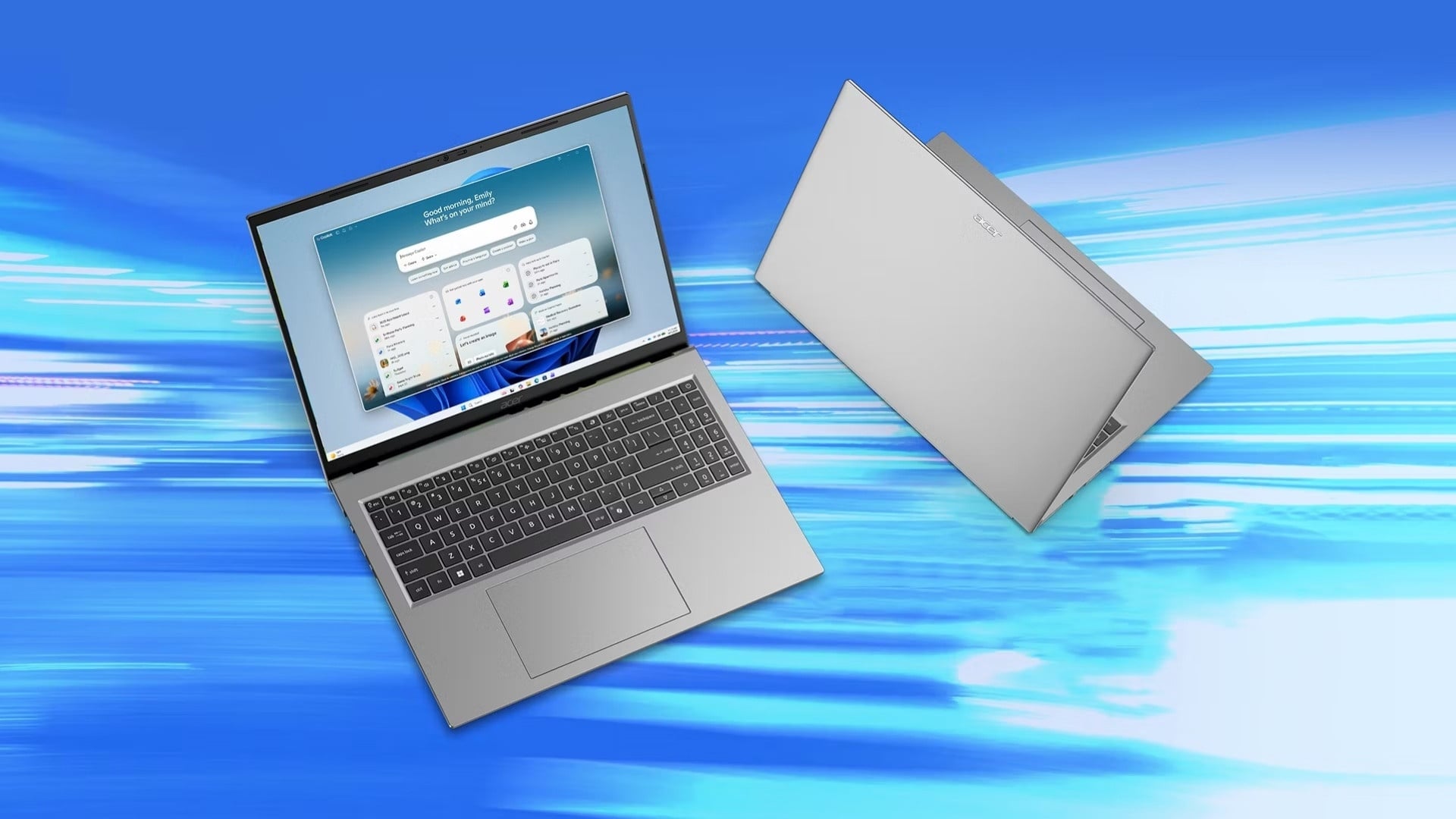 Acer Aspire Go 14 AI - Vẻ ngoài tối giản, di chuyển linh hoạt