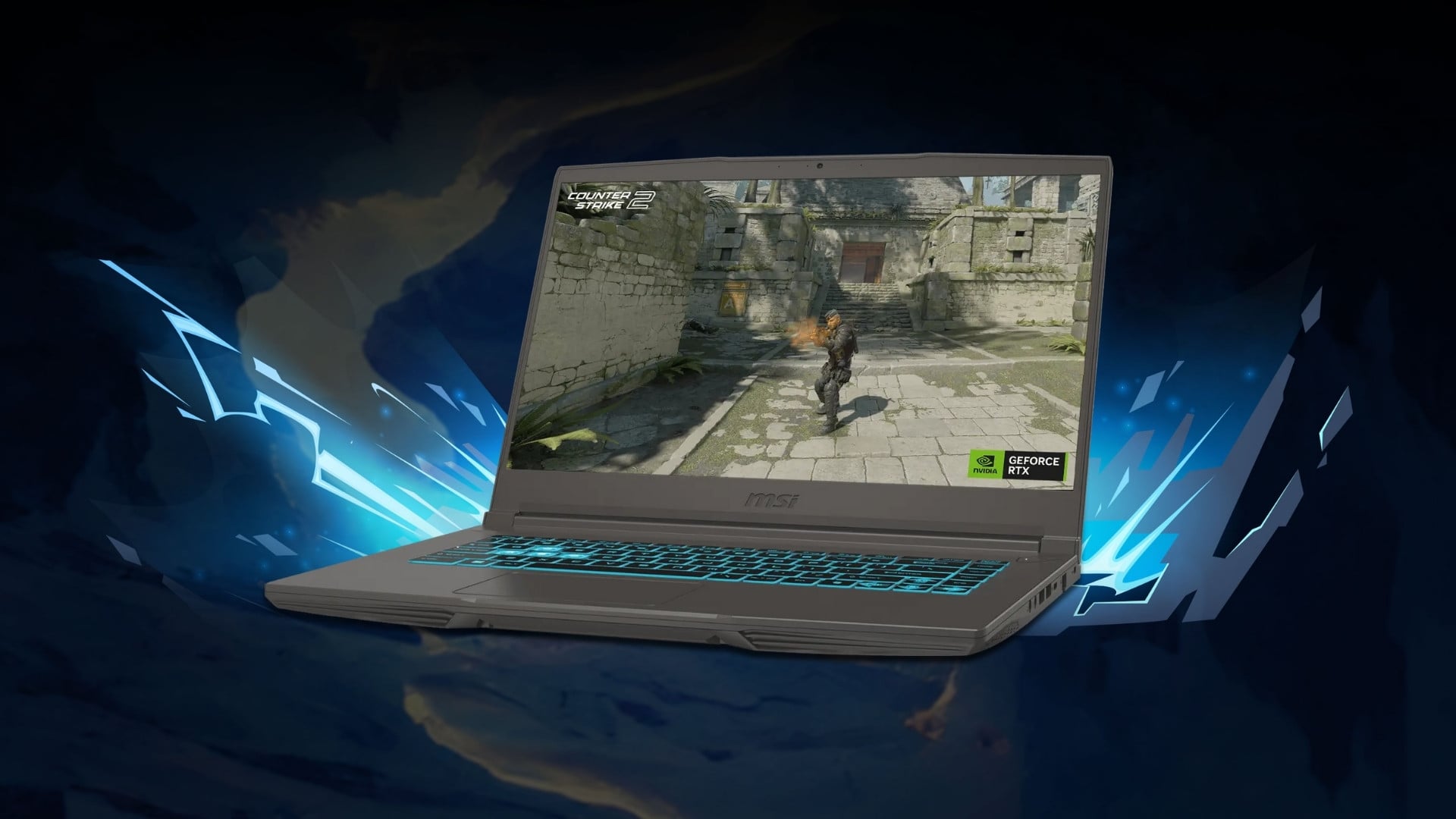 Laptop gaming MSI Thin 15 B13UC 3247VN - Màn hình chuyển động mượt