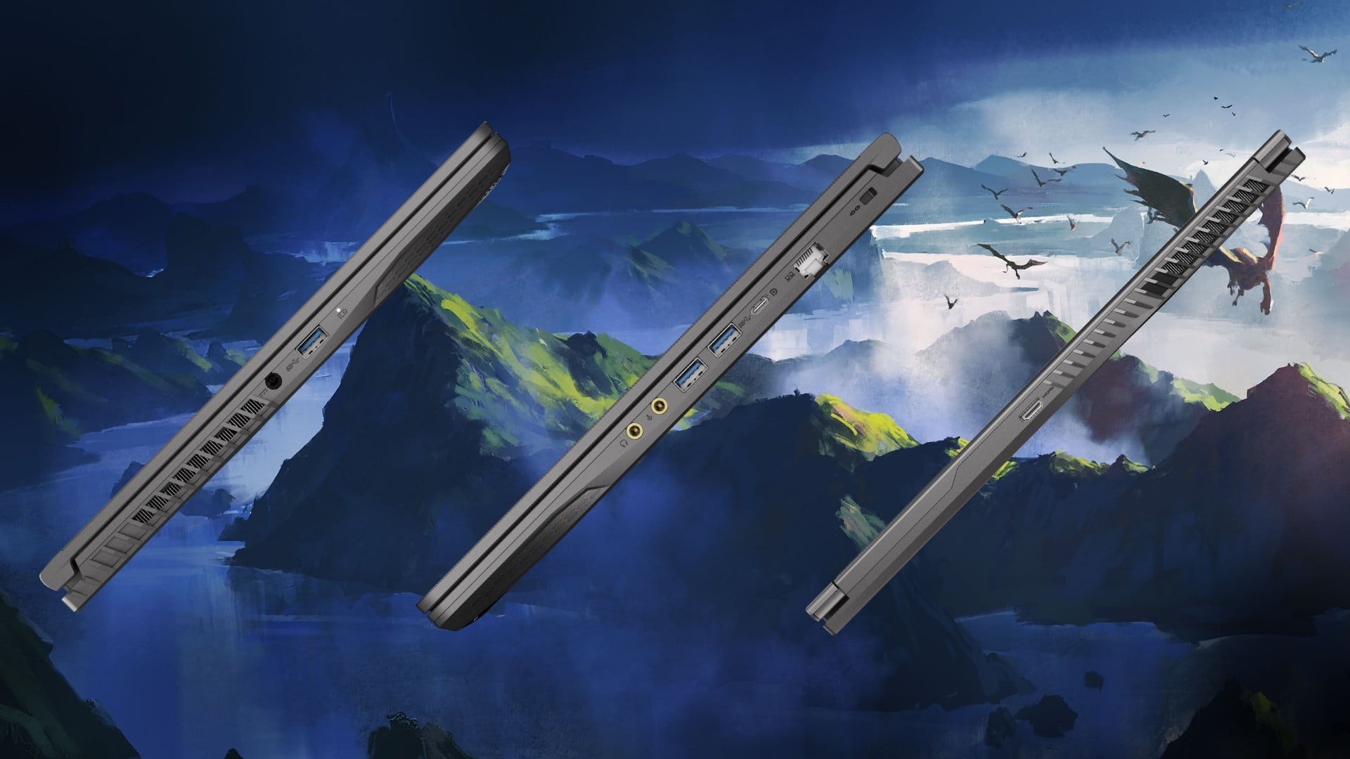 Laptop gaming MSI Thin 15 B13UC 3247VN - Kết nối đầy đủ