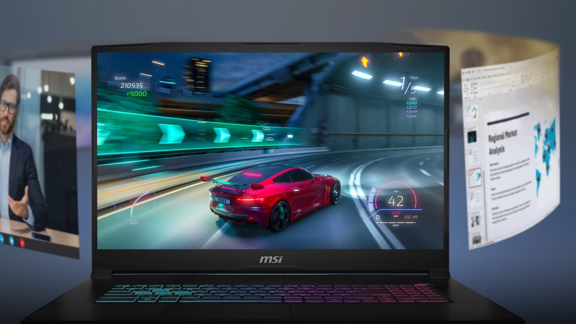 Laptop Gaming MSI Katana 15 HX B14WFK 025VN - Card đồ họa NVIDIA GeForce RTX 5060