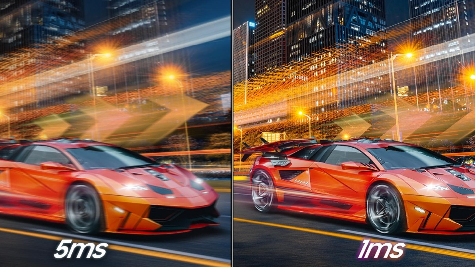 Màn hình gaming Samsung Odyssey G7 G70F – Phản hồi 1ms