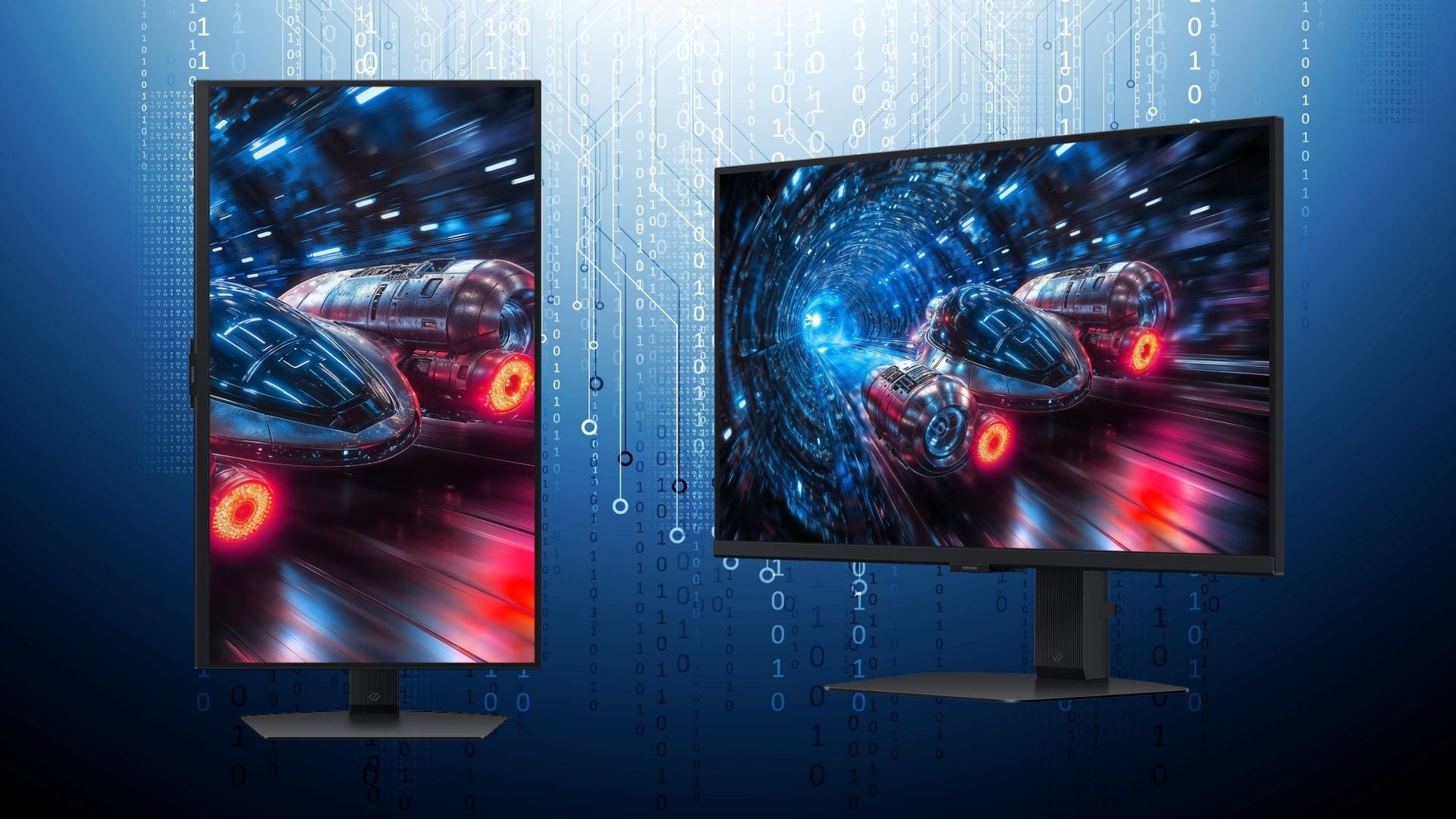 Màn hình gaming Samsung Odyssey G7 G70F – Thiết kế công thái học