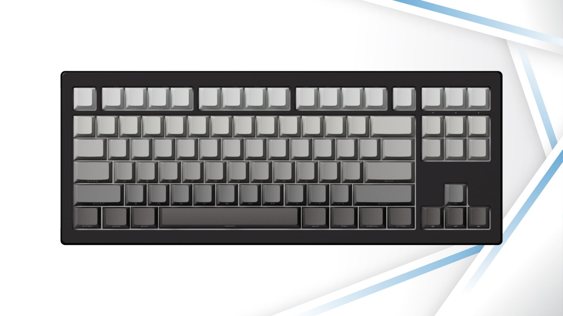 Bàn Phím Cơ Gaming Không Dây AKKO 5087 V3 Black & Gray Gradient - Phong cách tối giản, trải nghiệm gõ linh hoạt