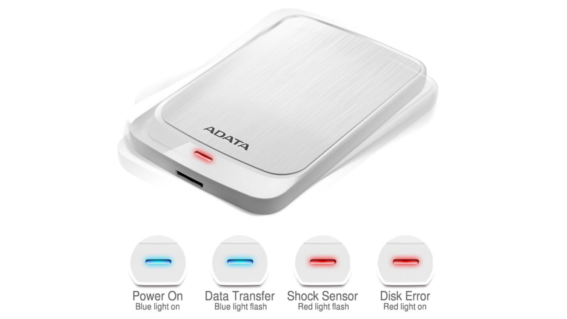 Ổ cứng di động Adata HV320 1TB – Cảm biến va đập