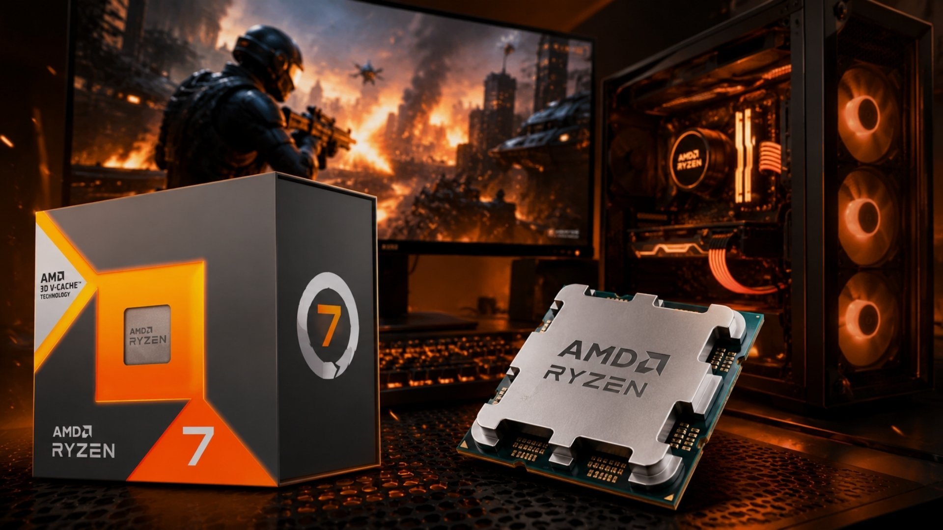 AMD Ryzen 7 7700X3D phù hợp nhất với người đang xây dựng PC AM5 ưu tiên gaming