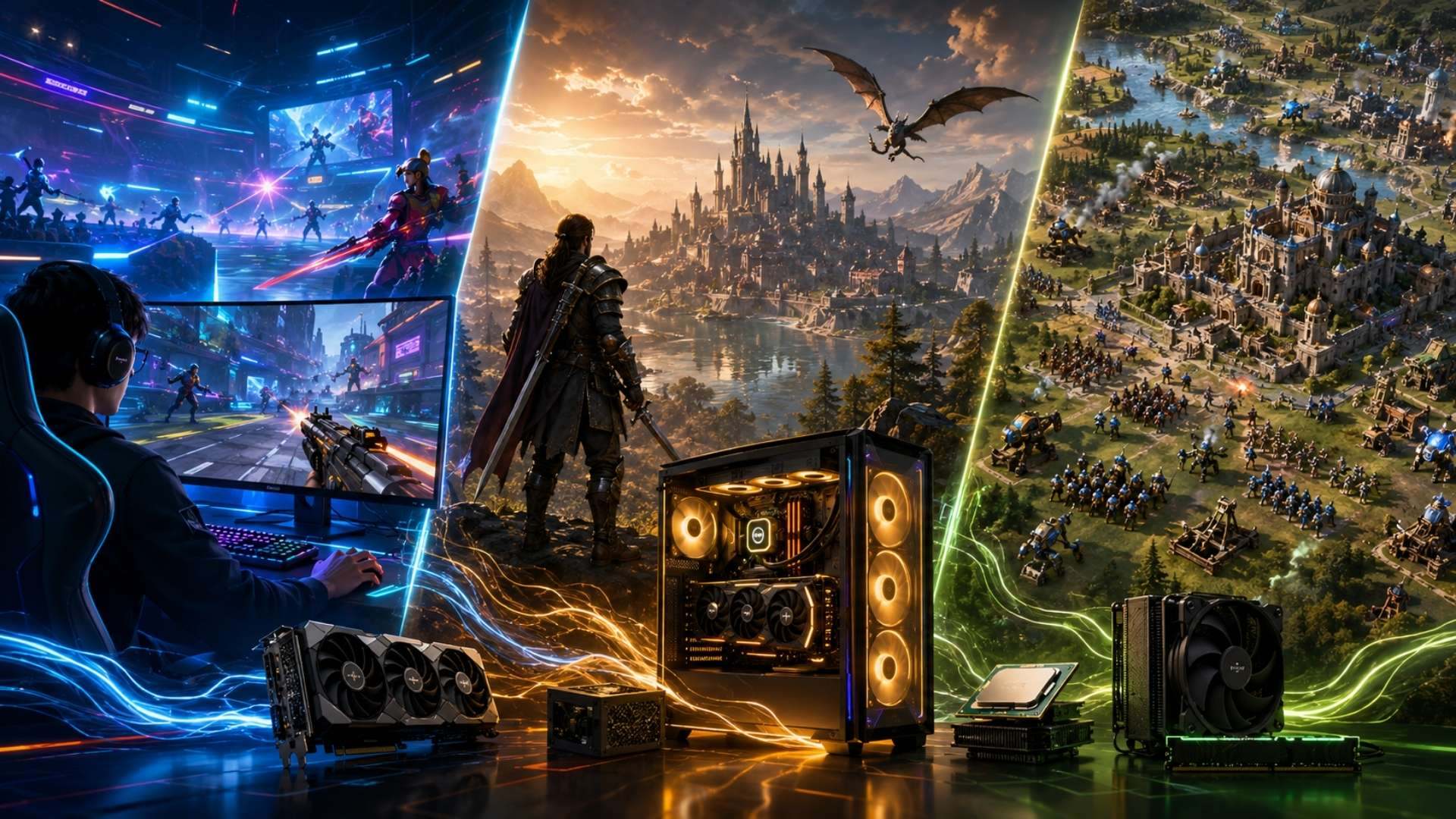 Các game AAA, nhập vai hoặc thế giới mở thường tạo áp lực lớn hơn lên card màn hình