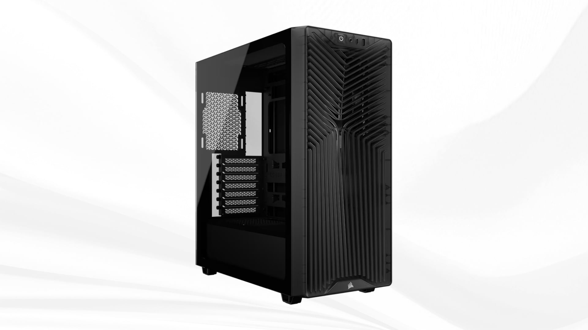 Thùng máy Corsair 3200D RS Mid-Tower Xám Khói - Thiết kế tối ưu luồng gió cho cấu hình hiệu năng cao