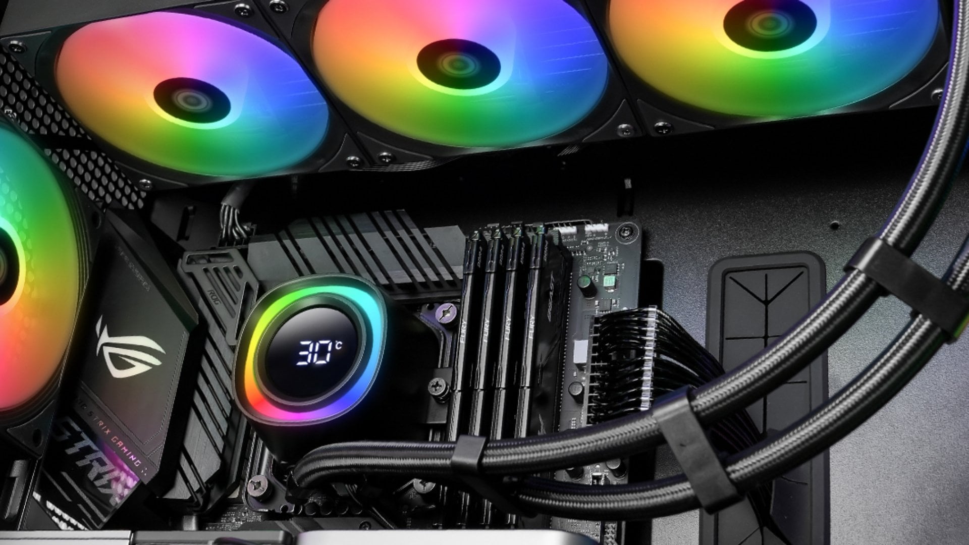 Tản nhiệt nước ID-COOLING FX360 TD ARGB Digital - LED ARGB đồng bộ hoàn hảo