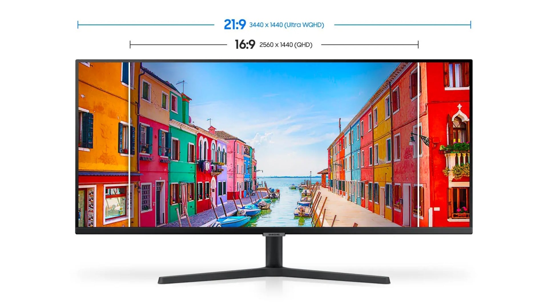 Màn Hình Samsung ViewFinity S5 LS34C500GAEXXV – Độ Phân Giải Ultra WQHD 3440 x 1440