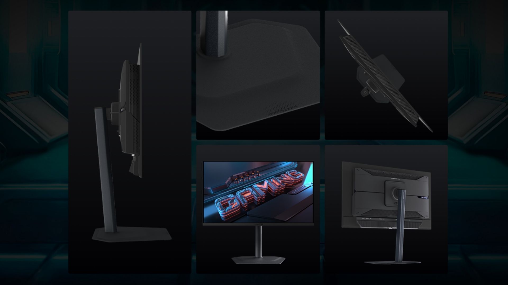 Màn hình Gigabyte MO27Q2 - Thiết kế công thái học