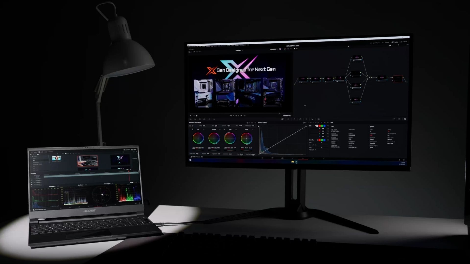 Màn hình Gigabyte MO27Q2 - Khả năng sử dụng đa thiết bị với KVM và USB-C