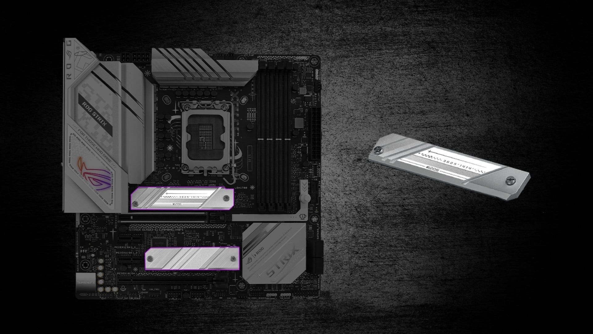 Mainboard ASUS ROG Strix B760-G GAMING WiFi 90MB1EQ0-M0EAY0 – Giải pháp tản nhiệt toàn diện