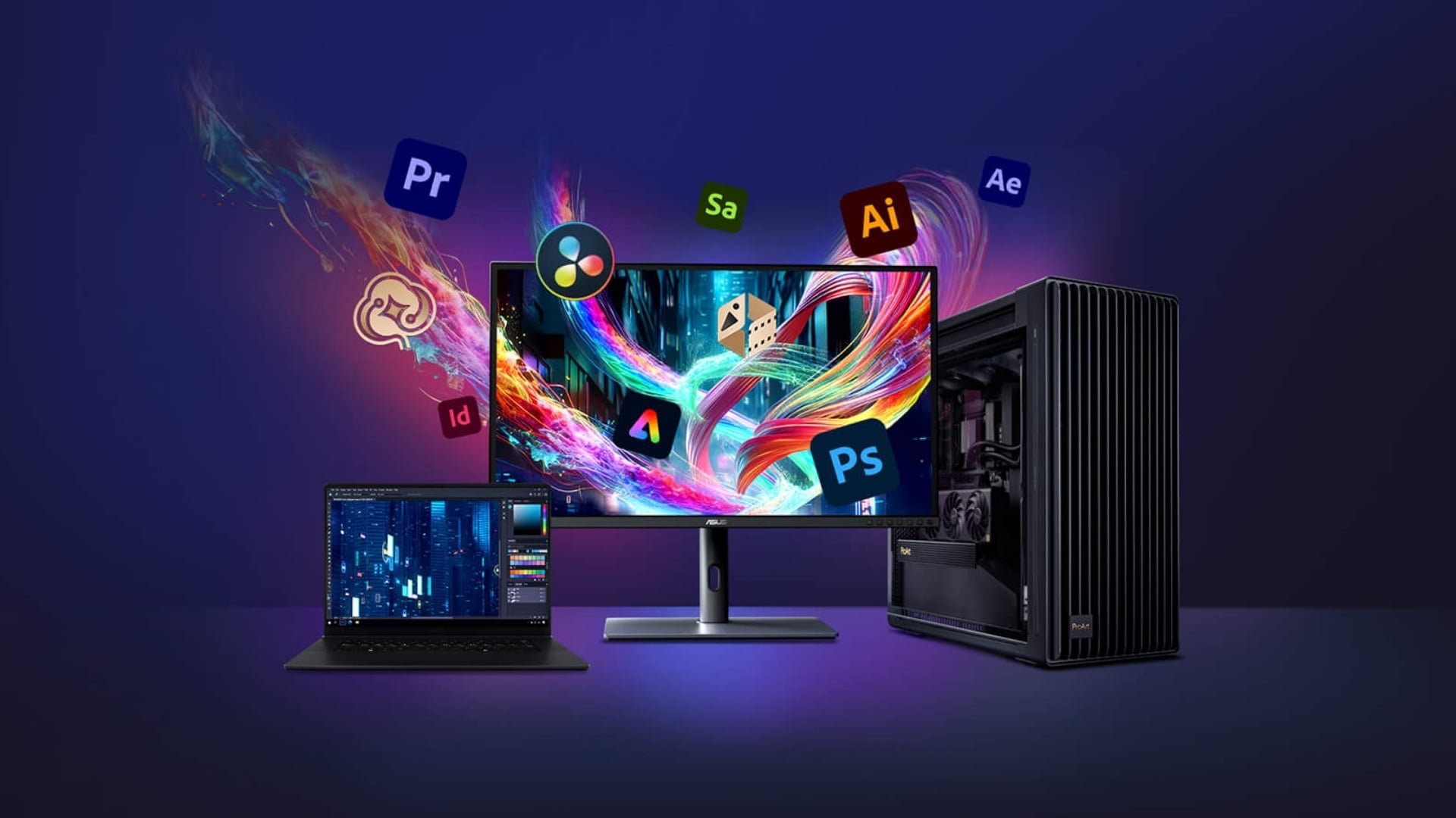 Màn Hình Đồ Họa 2K ASUS ProArt PA278QGV – Hiển thị chuẩn màu