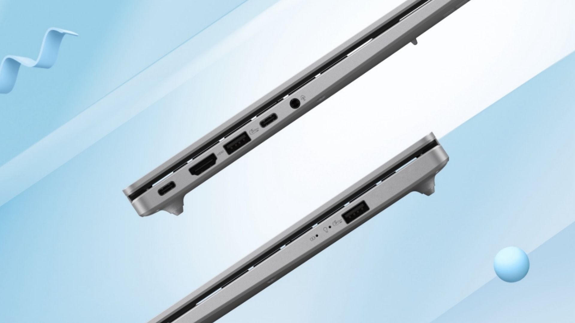 Laptop ASUS A1607CA-MB038WS: Kết nối đầy đủ và hiện đại