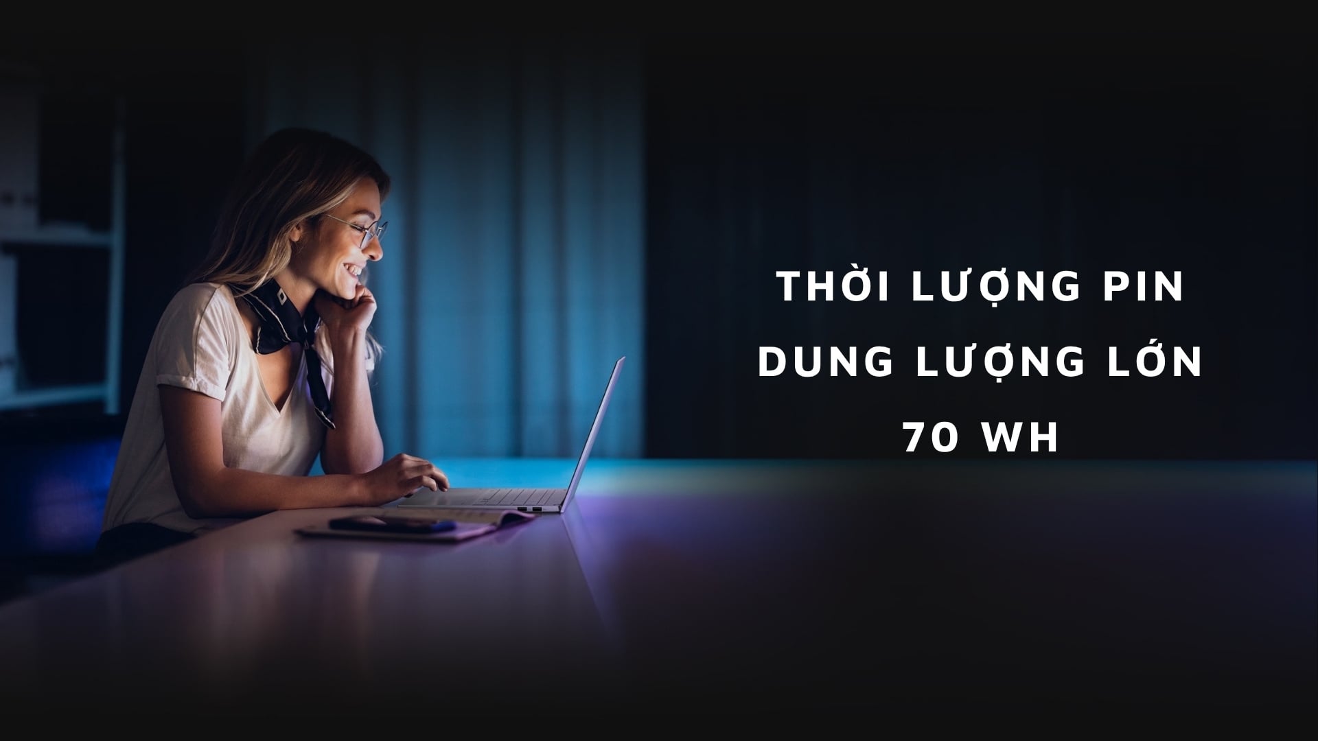 Laptop ASUS Vivobook S15 S5507QA-MA090WS - Pin lên đến 70Wh