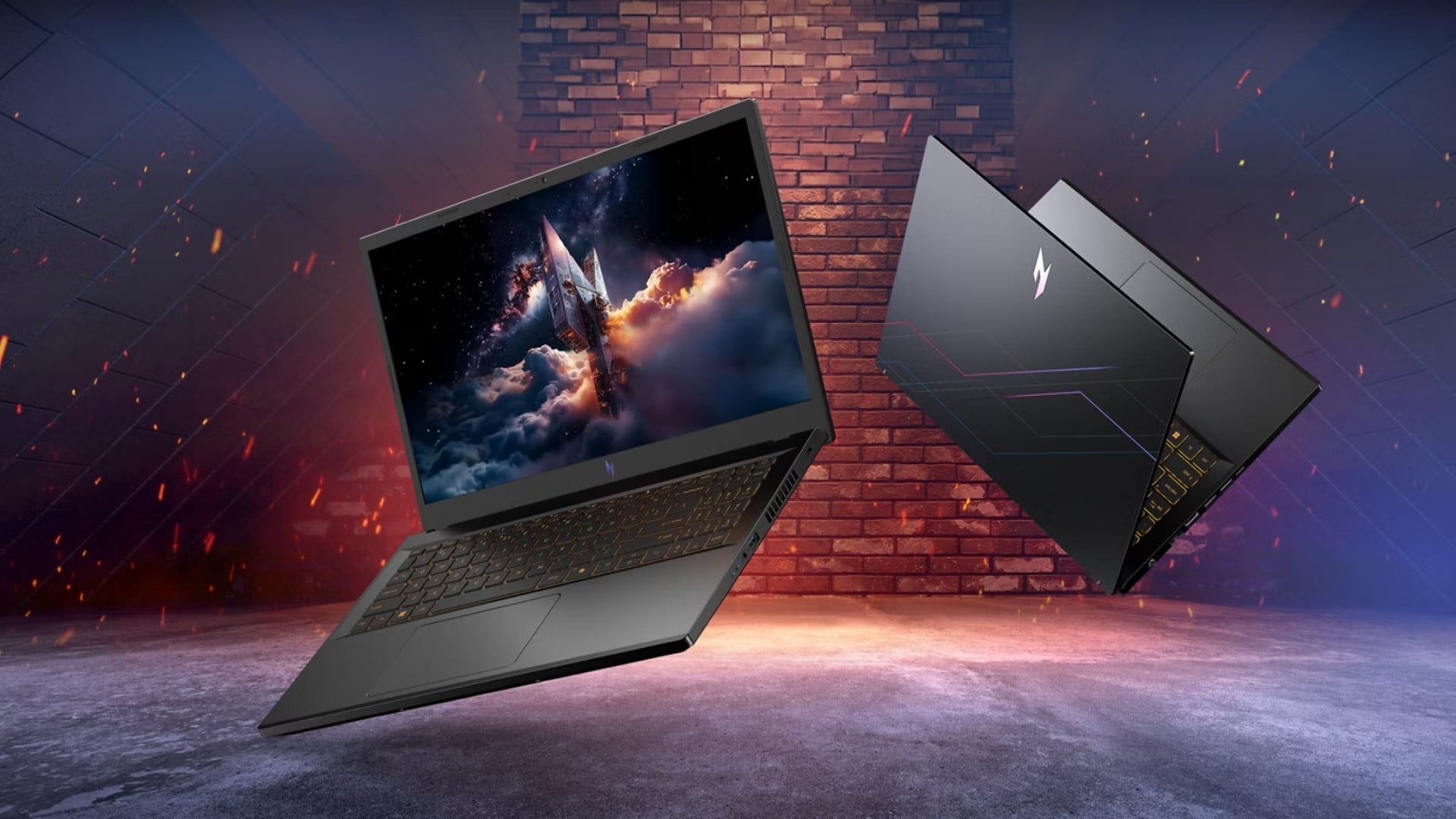 Laptop Gaming Acer Nitro V ANV15-52-73Z8 (NH.QUASV.001) – Thiết kế tổng thể hướng đến sự bền bỉ và thực dụng