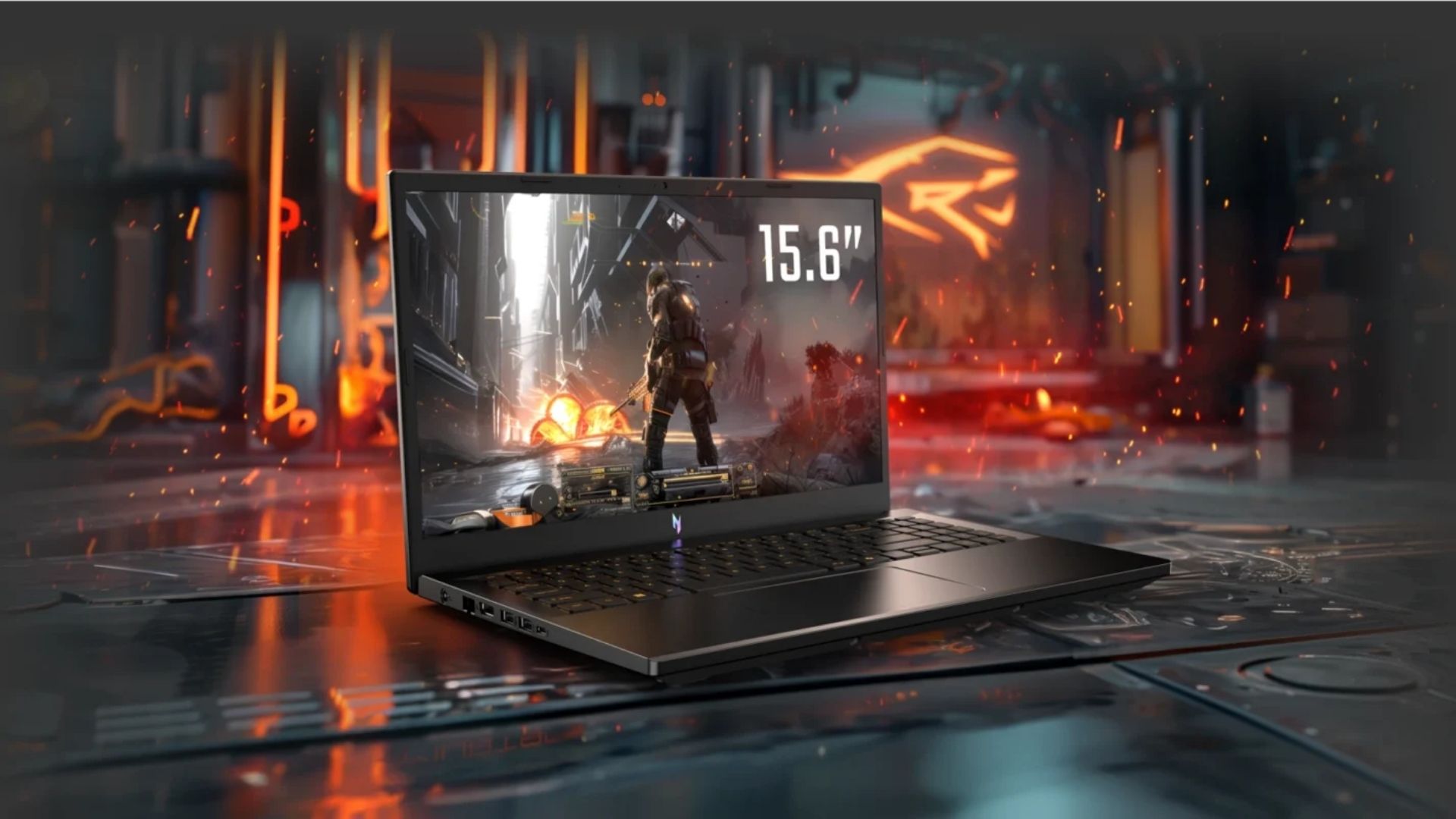 Laptop gaming Acer Nitro V 15 ProPanel ANV15-52-74UM - Màn hình chuẩn màu 100% sRGB