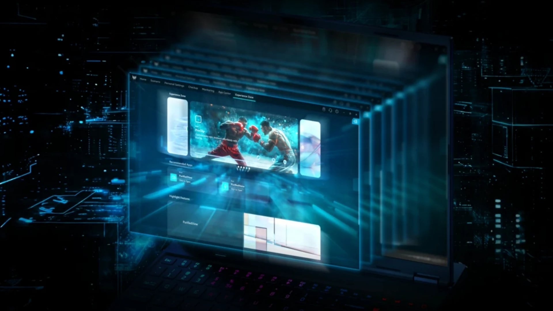 Laptop Gaming Acer Predator Helios Neo 16 AI PHN16-73-757W - PredatorSense