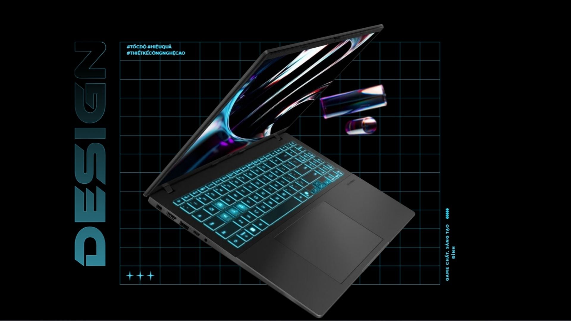 ASUS&nbsp;Gaming V16 V3607VU-RP343W - Thiết kế thời trang, hiện đại