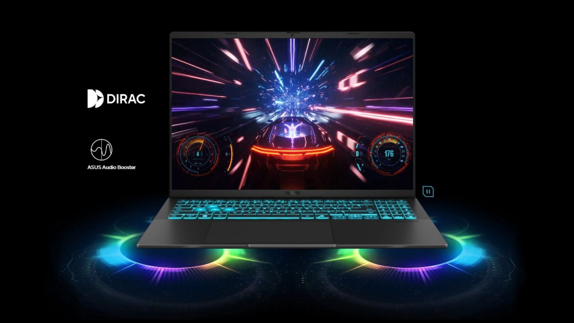 ASUS&nbsp;Gaming V16 V3607VU-RP343W - Âm thanh nâng tầm với Dirac