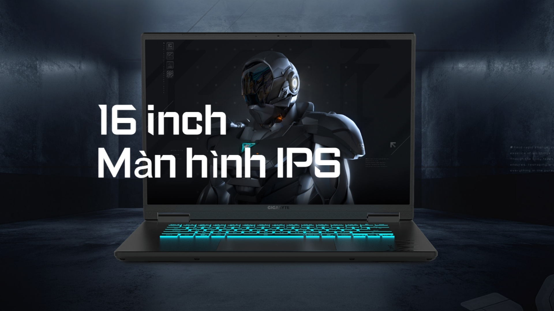 Laptop Gaming GIGABYTE GAMING-A16-CVHI3VN893SH GA6H – Màn hình 16 inch Full HD+ 165Hz