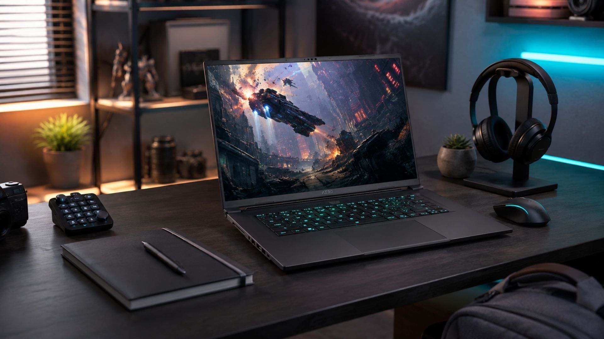 Laptop gaming GIGABYTE AERO X16 1VH93VNC94AH - Gaming 2K+ trong thân máy khoảng 1.9kg