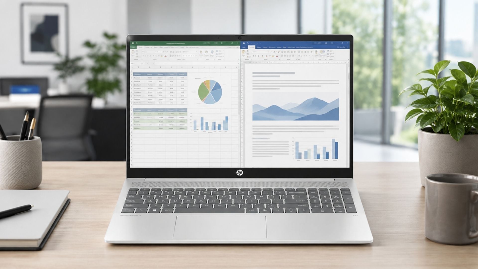Màn hình của laptop HP có kích thước&nbsp;16 inch WUXGA 1920 x 1200 sử dụng tỷ lệ 16:10