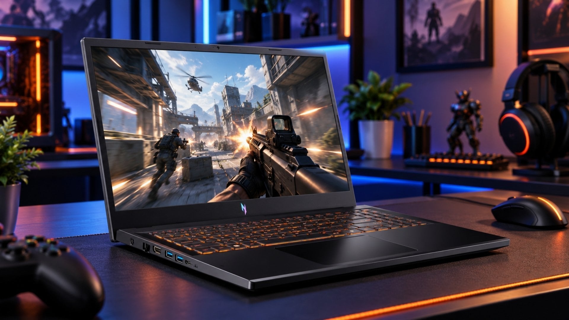 Laptop Gaming Acer Nitro ProPanel ANV15-42-R0QM phù hợp với người cần một cấu hình RTX 3050 cân bằng