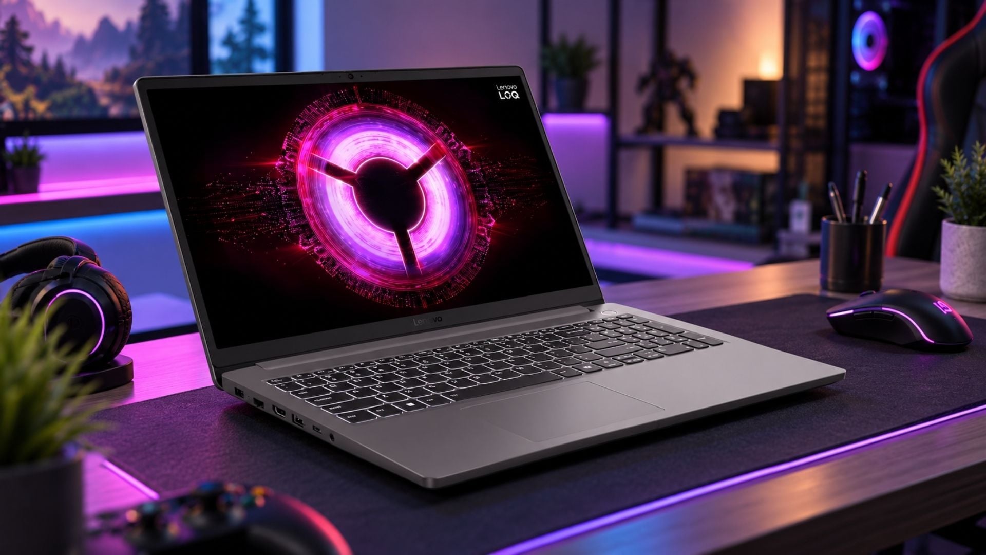 Laptop Gaming Lenovo LOQ 15ARP10E 83S0000DVN kết hợp Intel Core 5-210H, RAM 16GB DDR5, SSD 512GB NVMe và RTX 3050 6GB