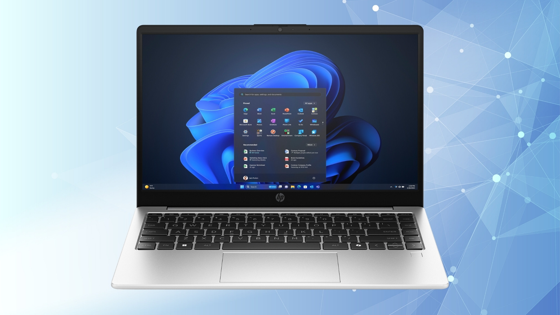 Laptop văn phòng HP 240R G10 (CC9B9PT) - Màn hình sắc nét