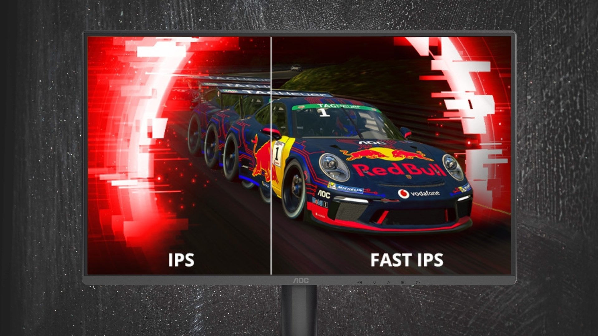 M&agrave;n h&igrave;nh AOC 24G50Z/71 - Tấm nền Fast IPS