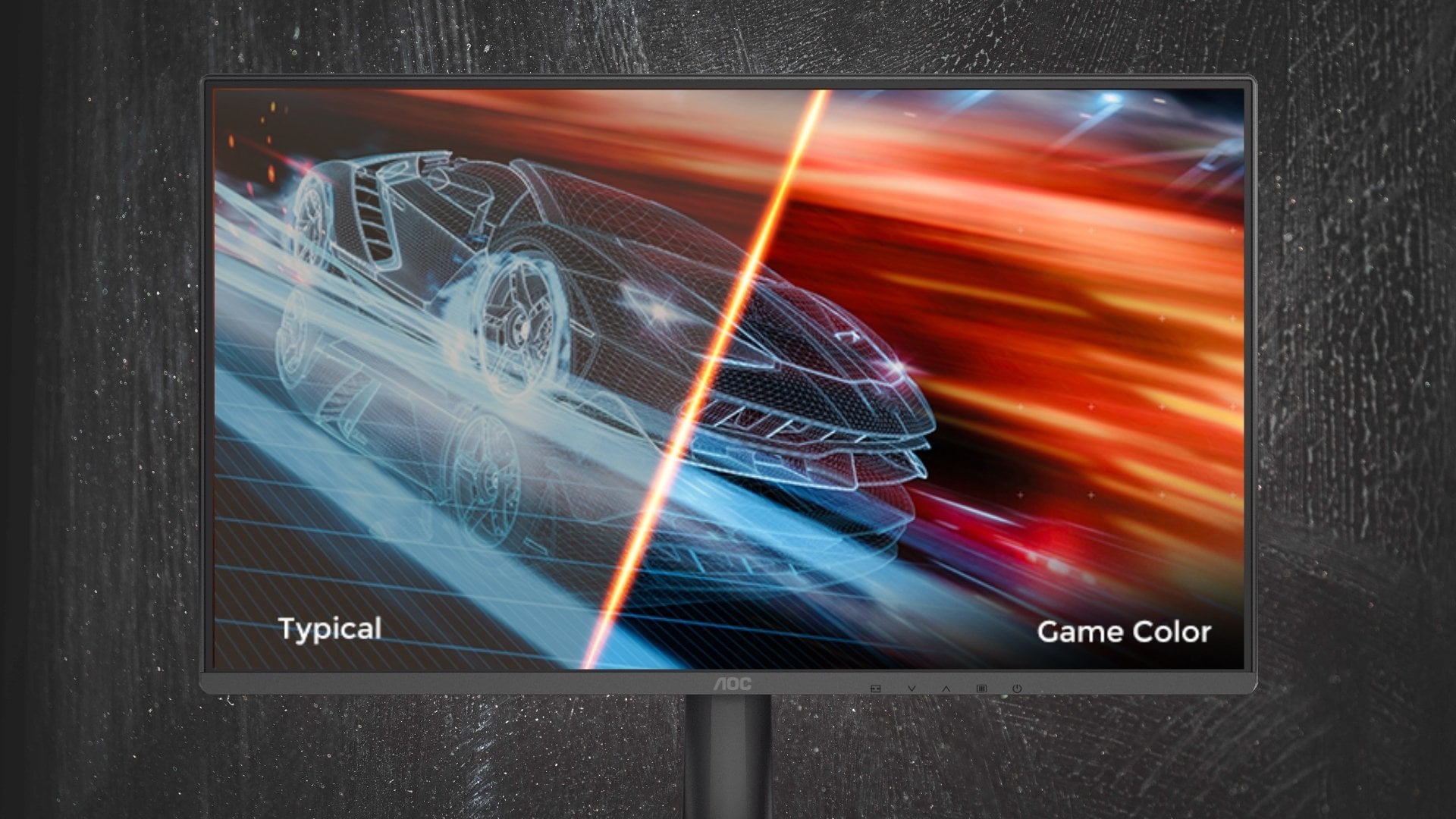 Màn hình AOC 24G50Z/71 - AOC Game Color và dải màu rộng