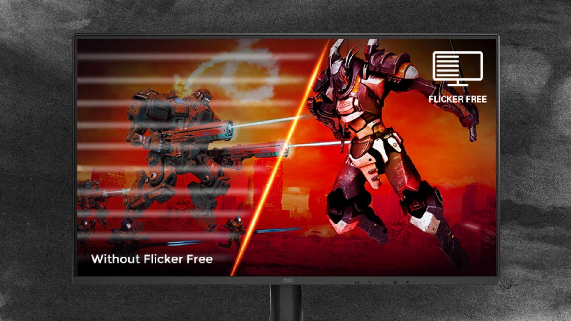 Màn hình AOC 27G50Z/71 –  Bảo vệ mắt tối ưu cho sử dụng dài hạn