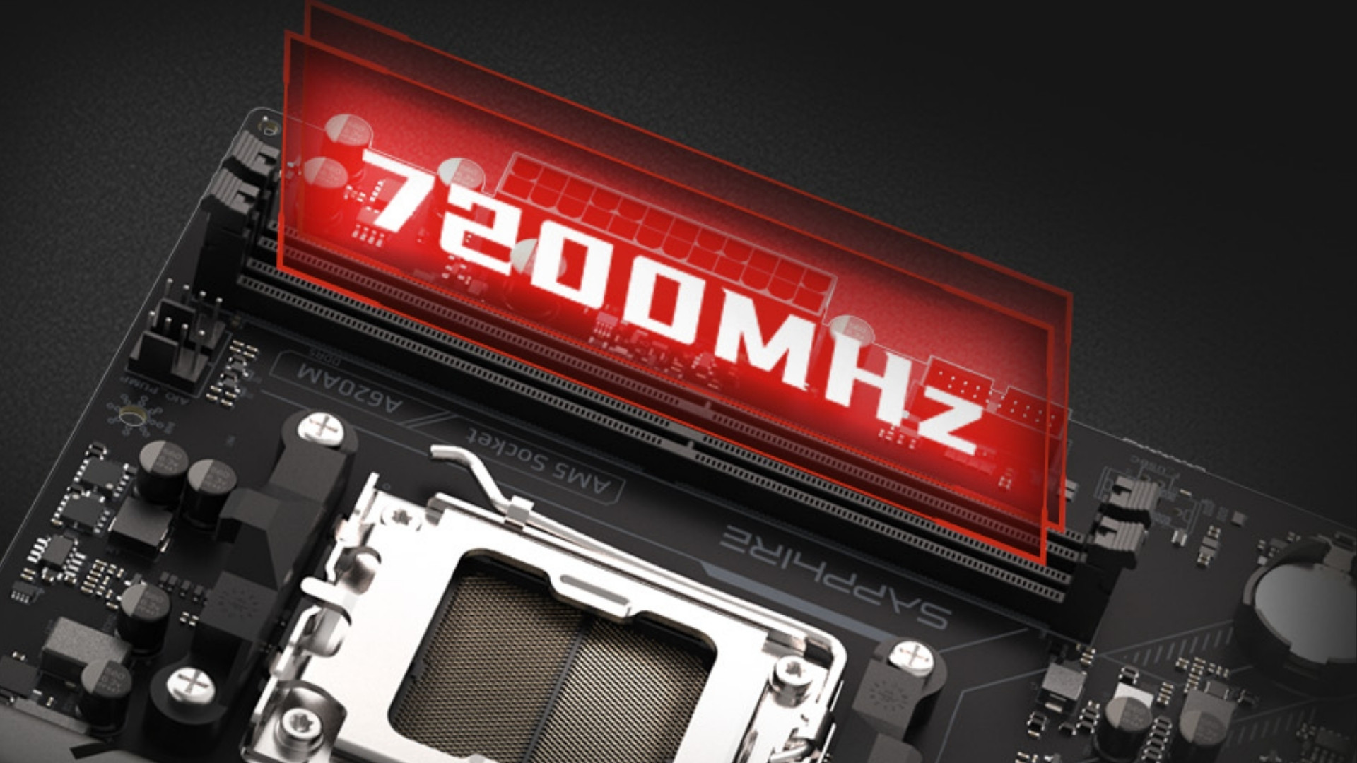 TINHOCNGOISAO.COM Mainboard SAPPHIRE PULSE A620AM (52118-03-40G) - hỗ trợ OC lên đến 7600 MHz