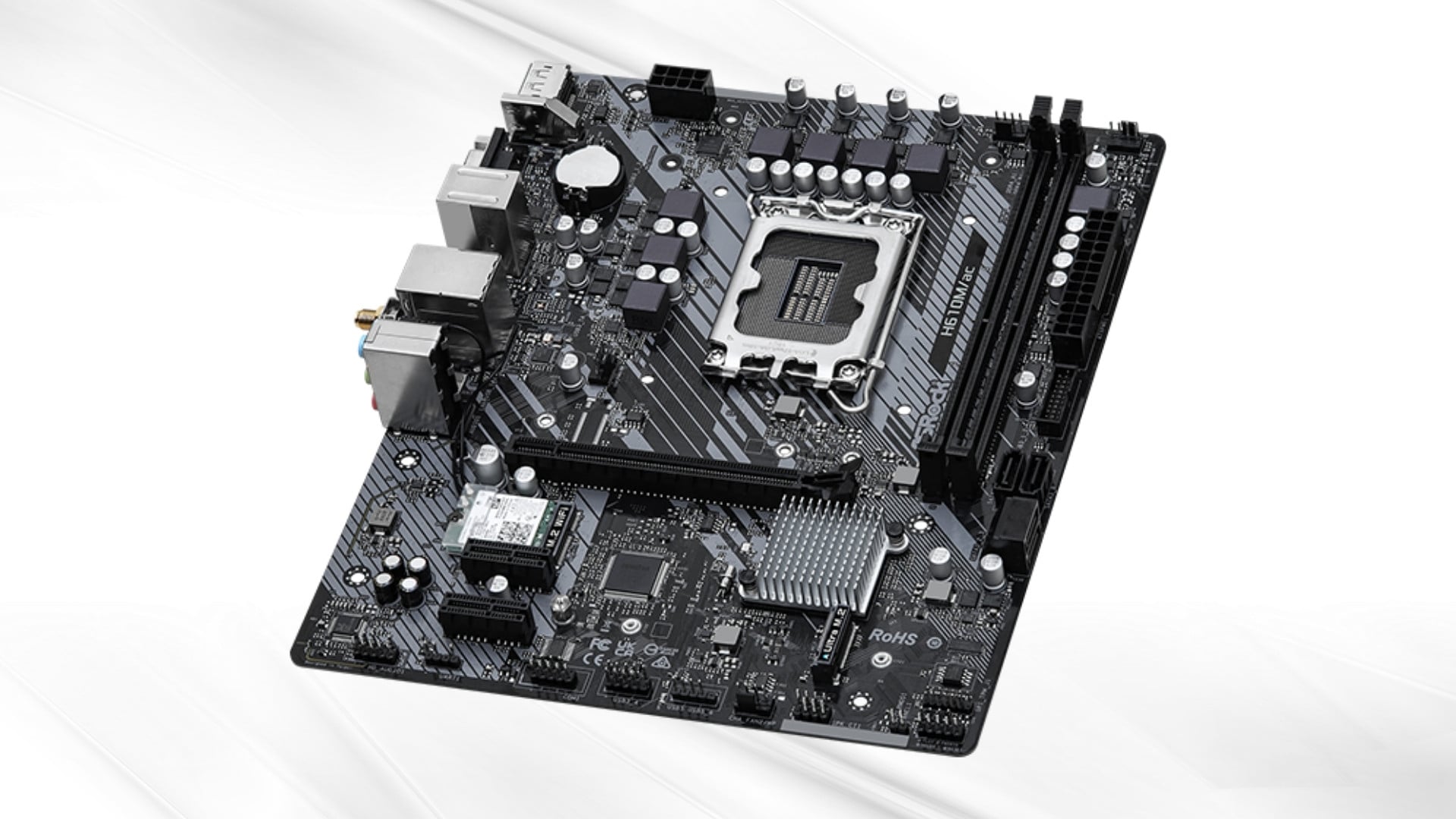 Mainboard ASRock H610M/AC – Hỗ trợ RAM DDR4 linh hoạt
