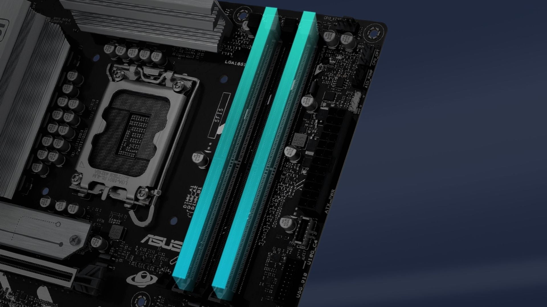 Mainboard ASUS B860M-A WIFI DDR5 - Hỗ trợ RAM DDR5