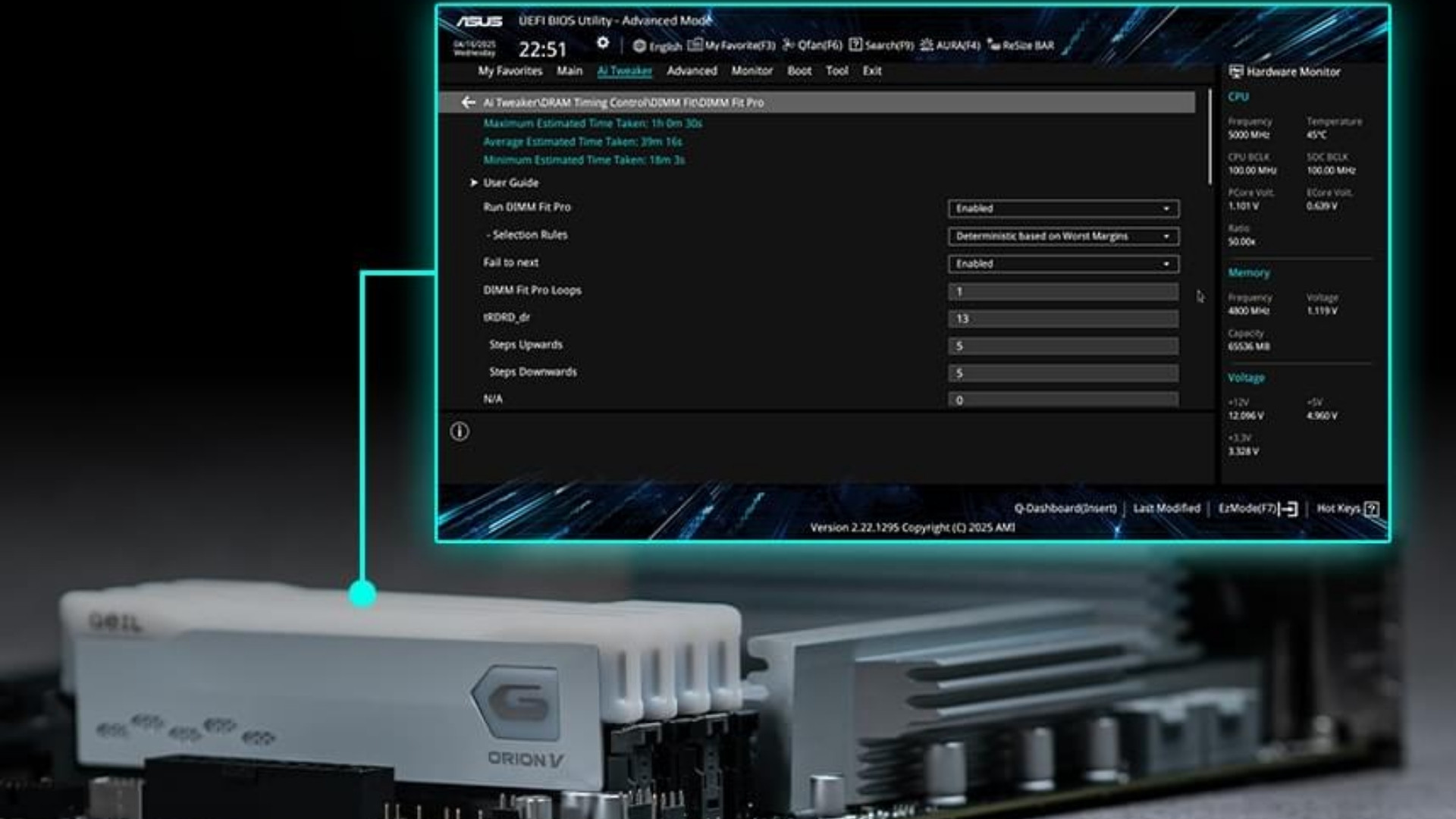 Mainboard&nbsp;ASUS B860M-A WIFI DDR5 - Hiệu năng bộ nhớ vượt trội với AEMP III và DIMM Fit Pro