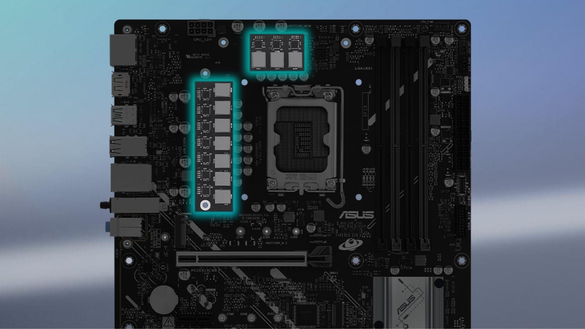 Mainboard&nbsp;ASUS B860M-A WIFI DDR5 - Hiệu năng bộ nhớ vượt trội với AEMP III và DIMM Fit Pro