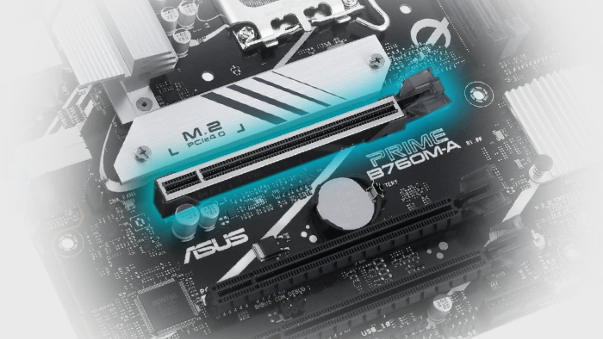 Mainboard ASUS PRIME B760M-A DDR5 – PCIe 4.0 & hai khe M.2