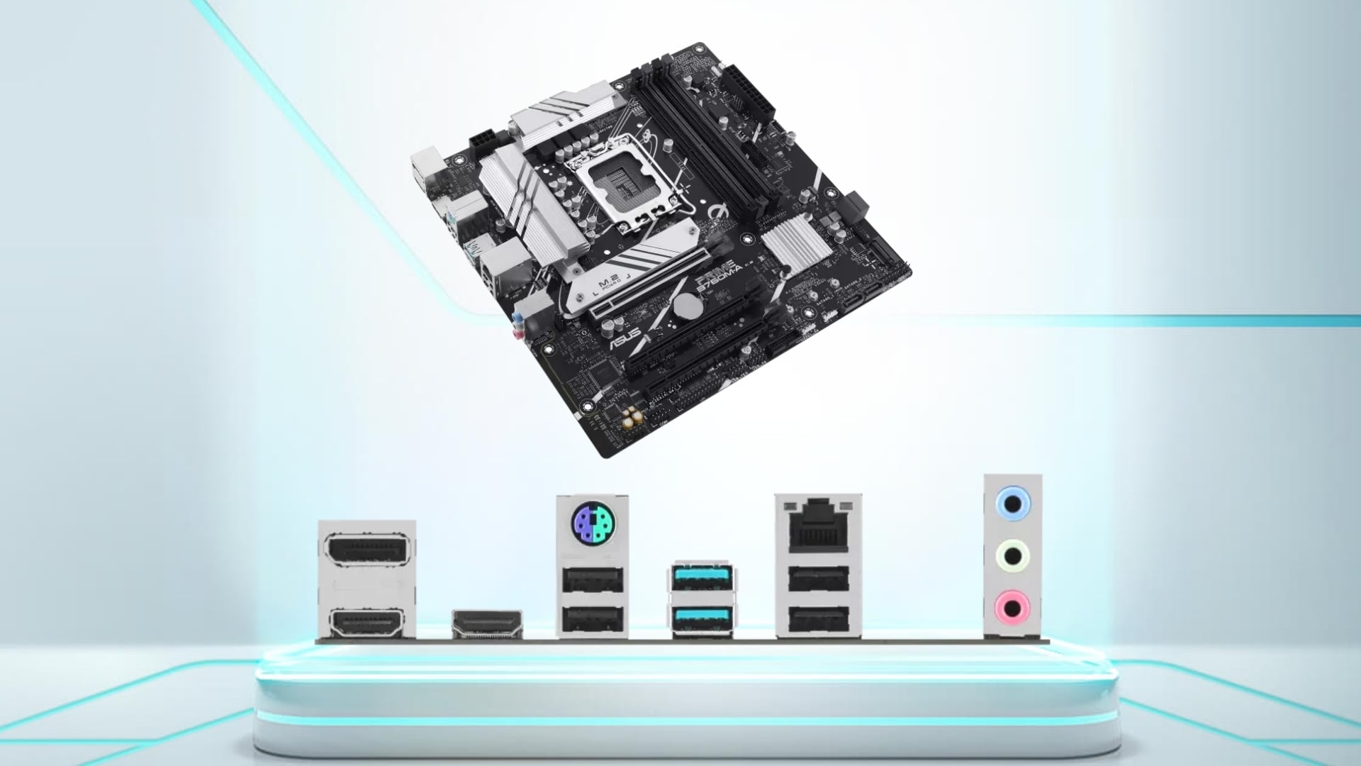 Mainboard ASUS PRIME B760M-A DDR5 – Kết nối 2.5Gb LAN, USB đa dạng
