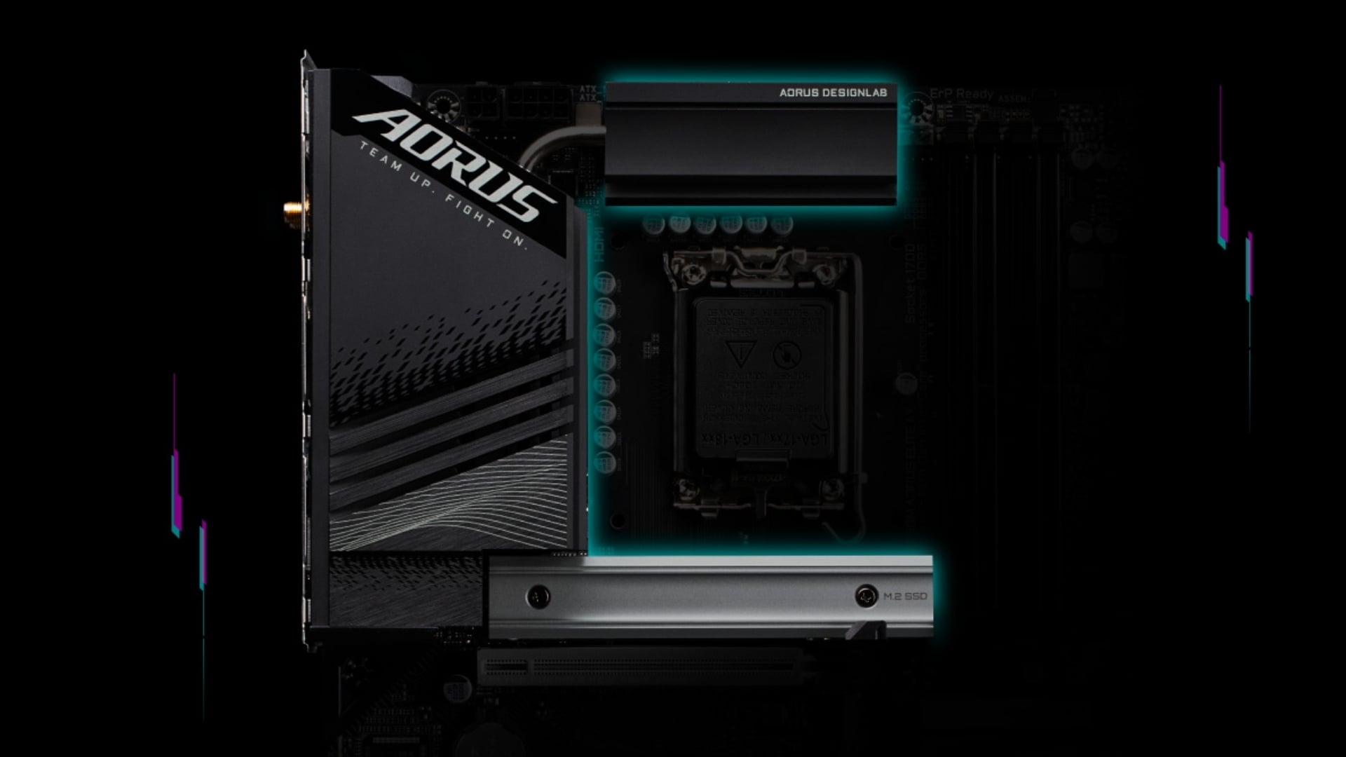 Mainboard GIGABYTE Z790M AORUS ELITE AX (rev. 1.0) – Hệ thống lưu trữ thế hệ mới – Tốc độ siêu nhanh với PCIe 4.0 M.2