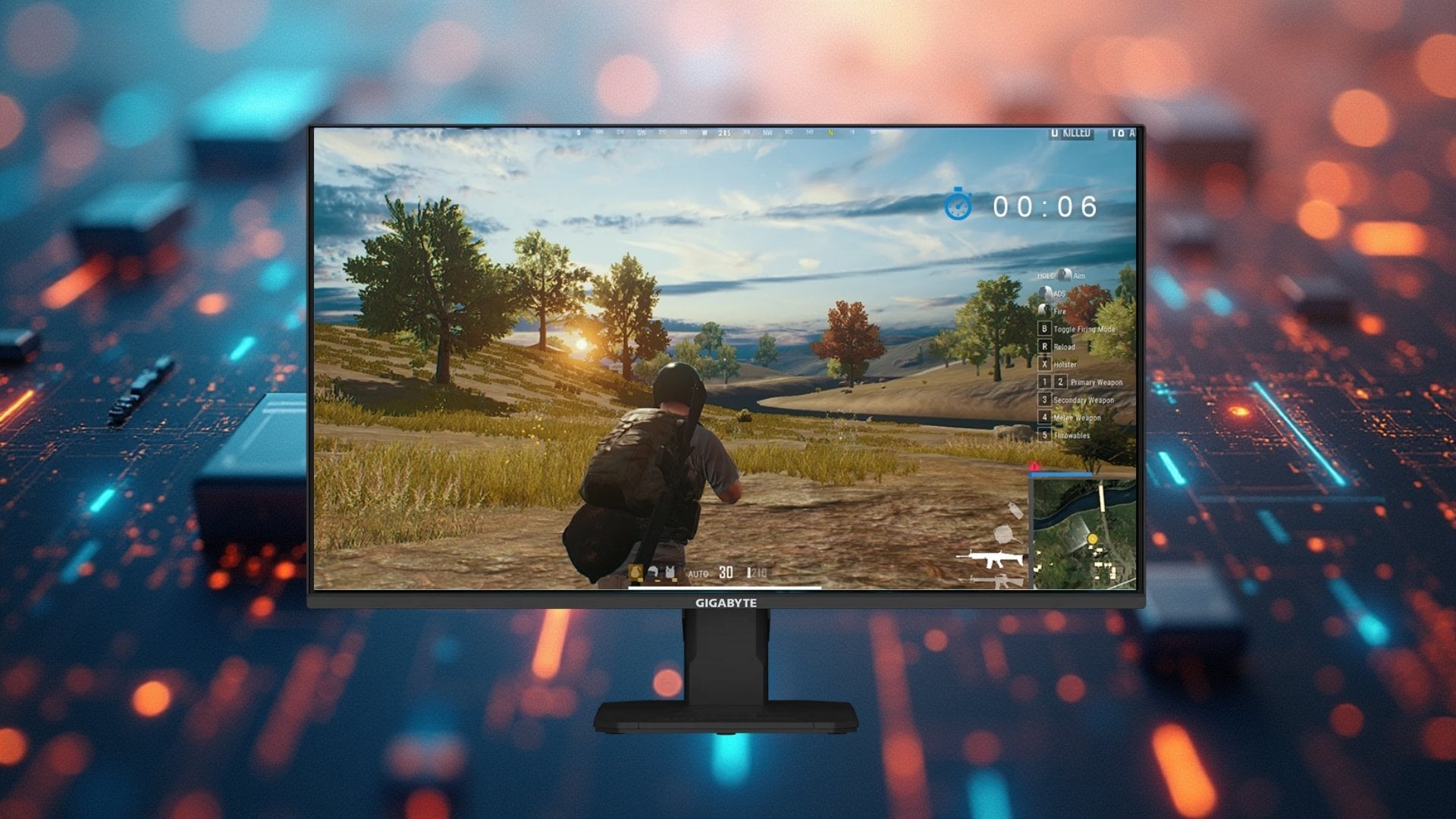 Màn Hình Gaming FPS Gigabyte GS25F2A – Công nghệ hỗ trợ chơi game