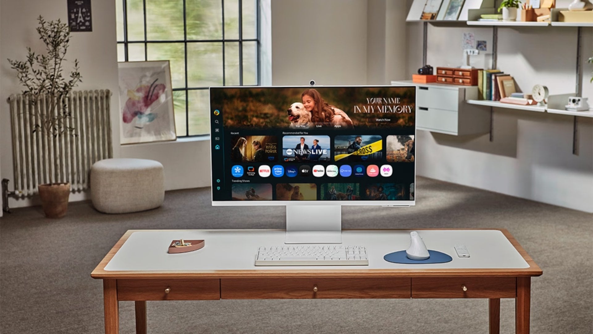 Màn hình thông minh Samsung M8 LS32FM803UEXXV - Trải nghiệm dùng lâu dễ chịu hơn