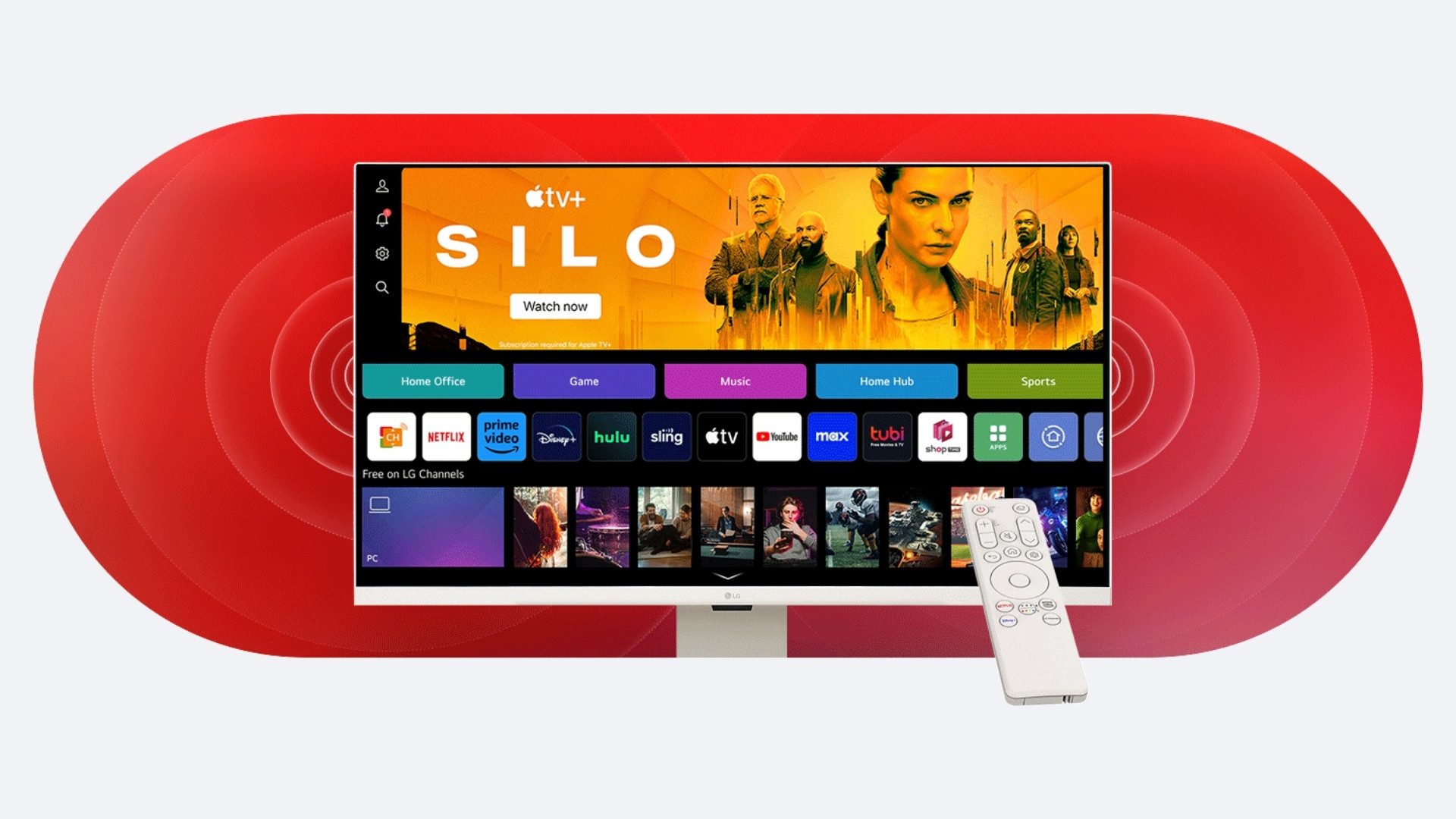 Màn hình văn phòng LG MyView 25SR50F-W - webOS 23